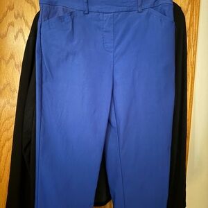 Hilary Radley Royal Blue Women's Trousers small